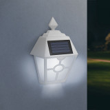 Lampa solara LED - alb, alb rece - 14 x 6,2 x 19 cm, Family