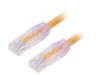 Cablu Patch PANDUIT Cat6 LSZH Portocaliu 1m U/UTP Neecranat RJ45 Litat Cupru 24AWG