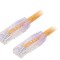 Cablu Patch Cat6 LSZH Portocaliu 1m