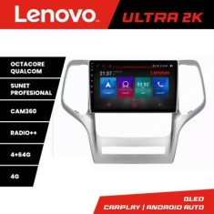 Navigatie Jeep Gran Cherokee 2011-2013 Lenovo Kit-GRCHE 8 core QLED Qualcomm 4+64 360 Android Waze USB Navigatie Internet Youtube Radio CarStore Techn