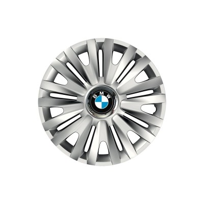 Set 4 capace roti Cu Inel Cromat Royal R16 pentru gama auto BMW foto