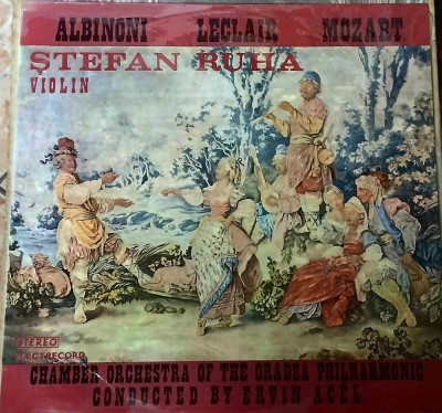 AMS - ALBINONI, LECLAIR, MOZART, STEFAN RUHA - VIOLIN (DISC VINIL, LP) foto