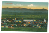3756 - SIGHET, Maramures, Panorama, Romania - old postcard, CENSOR - used - 1916, Circulata, Printata
