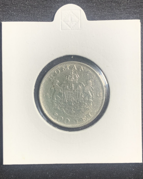 Moneda 200 lei 1942 argint