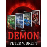 Peter V. Brett -Pachet Seria Demon 4 vol Editura: NEMIRA 2015 -