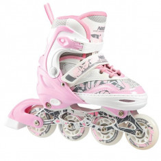 NF10927 A 2in1 Pink Size.L(39-42) Patine cu placa de înlocuire a figurii Nils Extreme