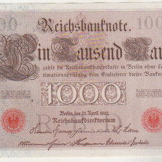 bnk bn Germania 1000 marci 1910 aunc