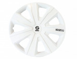 Sparco Set de 4 capace roti Palermo 14 inch (35.5 cm) alb - RESIGILAT