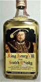RARE WHISKY king kenky VIII, CL 75 GR, 43, ANI 60/ IMP. giarola ITALY