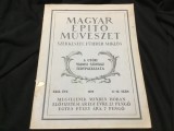 Revista Magyar Epito Muveszet ( Arhitectura Maghiara ) nr 11-12 anul 1929 / 40 pagini !