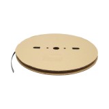 Tub termocontractabil 9 mm negru pentru cabluri electrice, rola 100 m