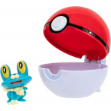 Figurina Pokemon - Clip N Go Froakie &amp; Poke Ball