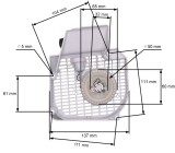Demaror drujba compatibil Stihl MS 210, MS 230, MS 250, 021, 023, 025