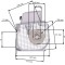 Demaror drujba compatibil Stihl MS 210, MS 230, MS 250, 021, 023, 025