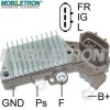 Regulator, alternator