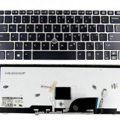 Tastatura laptop noua HP 2170P SILVER FRAME BLACK With Backlit US