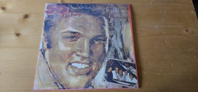 ELVIS PRESLEY,S - 50 X THE KING , VINIL STARE FOARTE BUNA . foto