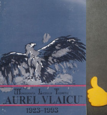 Monografia liceului Aurel Vlaicu Bucuresti 1923-1973 Stan N Cucu Sanda Tonescu foto