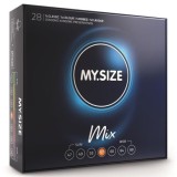 MY SIZE - MIX CONDOMS 57 MM 28 UNITS, MY SIZE MIX