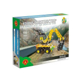 Set constructie 189 piese metalice Constructor Hulk Excavatorul, Alexander, Alexander Toys