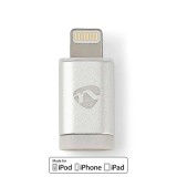 Adaptor Lightning 8-pini tata - Micro USB mama Nedis CCTB39901AL