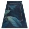 ANDRE 1170 covor lavabil Frunze, geometric anti-alunecare - albastru, 80x150 cm