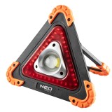 Lampa triunghi de avertizare 2 in 1 cu LED COB 800 lm, 3 moduri