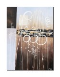 Cumpara ieftin Tablou gigant abstract pictat manual birou, living, Calatorie in spatiu 2, 120x90cm ulei pe panza in relief efect 3D, gata de expus pe perete