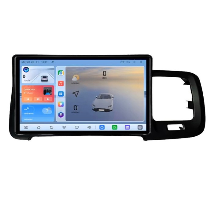 Navigatie Volvo S60 2014-2018 sistem Sensus Connect C-s60-14 Android 8 Core 2.2 Ghz 8+128 Qled 1K ADAS 4G LTE GPS 360 kit-s60-14+EDT-E409V3 CarStore T