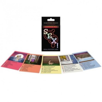KHEPER GAMES - ADVENTUROUS SEX! CARD GAME foto