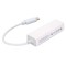 Adaptor Enthernet USB 3.1 Type C tata la RJ45 mama, Alb