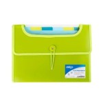 Cumpara ieftin Dosar extensibil, A4, 6 compartimente, verde