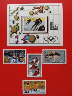 VOLTA SUPERIOARĂ, LAKE PLACID - COLIȚĂ + SERIE COMPLETĂ MNH foto