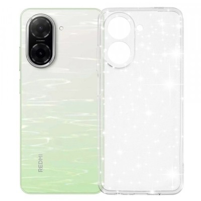 Husa pentru Xiaomi Redmi A5 4G (Standard), Techsuit, SparkleSkin, Transparenta foto