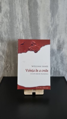 William James - Voința de a crede (filosofie) foto