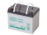 Acumul: plumb-acid 12V 36Ah AGM 192x130x168mm Term: şurub M6