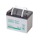 Acumul: plumb-acid 12V 36Ah AGM 192x130x168mm Term: şurub M6