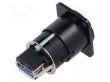 Adaptor USB A - B cu &icirc;mpăm&acirc;ntare CLIFF