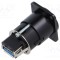 Adaptor USB A - B cu &icirc;mpăm&acirc;ntare CLIFF