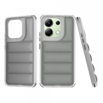 Husa pentru Xiaomi Redmi Note 13 4G, Techsuit, Wave Shield, Neagra foto