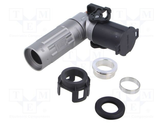 Conector alimentare DC tată unghi pe cablu AMPHENOL GEC 500A -40&divide;125&deg;C
