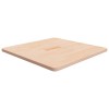 VidaXL Blat de masă pătrat, 70x70x2,5 cm, lemn masiv stejar netratat