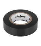 Banda izolatoare 0.13X19mm 20m neagra REBEL