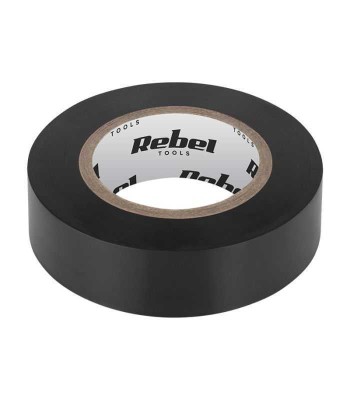 Banda izolatoare 0.13X19mm 20m neagra REBEL foto
