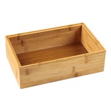 Cutie Depozitare Bamboo, Organizer, Dimensiuni 23x15x7cm
