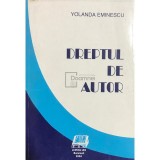 Yolanda Eminescu - Dreptul de autor (Editia: 1994)