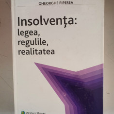 Gheorghe Piperea - Insolventa - legea , regulile , realitatea