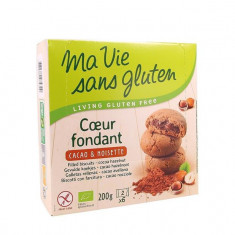 Biscuiti Bio Fara Gluten cu Cacao si Alune Ma Vie Sans Gluten 200gr