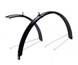 Aparatoare noroi fata spate, roata de 24, culoare negru lucios Cod:AWR2174