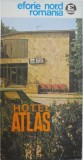 Pliant Turistic Hotel Atlas Eforie Nord - Carte Colectie Turism Romania